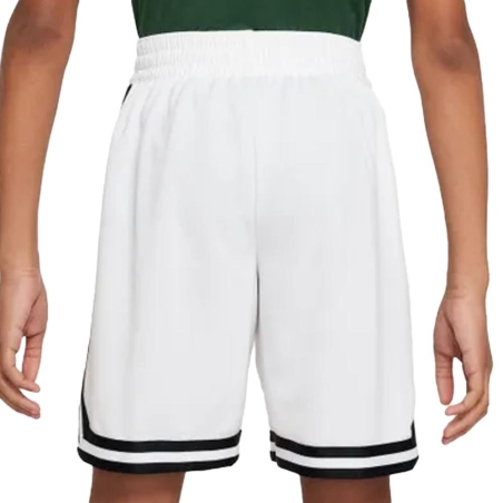 Short de Basketball Blanc Garçon/Fille Nike Kids' Dri-FIT DNA