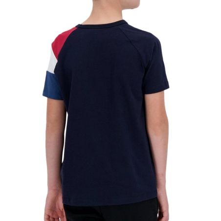 T-Shirt Noir Garçon Le Coq Sportif elec