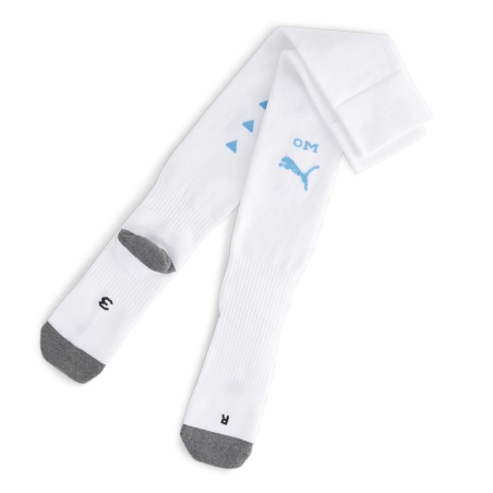 X1 Paire de Chaussette Blanches Puma Homme/Ado Team Om Stacked