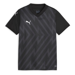 Maillot de football Noir Garçon Puma Teamglory Jersey Jr