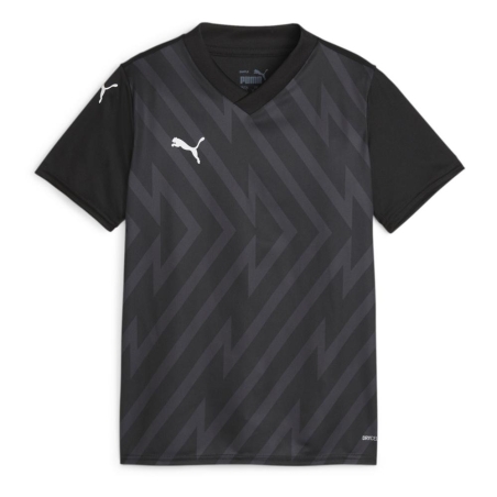 Maillot de football Noir Garçon Puma Teamglory Jersey Jr