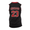 Chicago Bulls Maillot de basket Noir/Rouge Enfant Sport Zone