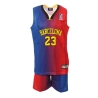 Barcelona Ensemble de basket Bleu/Rouge Enfant Sport Zone