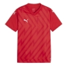 Maillot de football Rouge Garçon Puma Teamglory Jersey Jr
