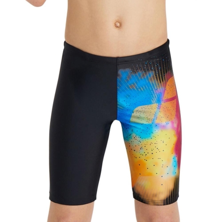 Boxer de bain Noir/Bleu Garçon Arena Swijammer