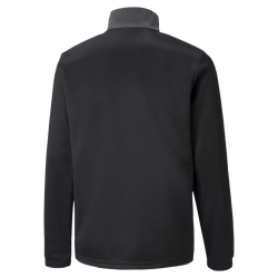 Sweat 1/4 de zip Noir/Gris Garçon Puma Indrise