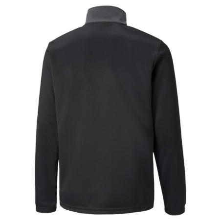 Sweat 1/4 de zip Noir/Gris Garçon Puma Indrise