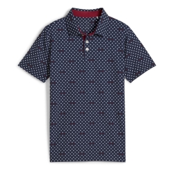 Polo de Golf Marine Garçon Puma Boys Mattr Burgh