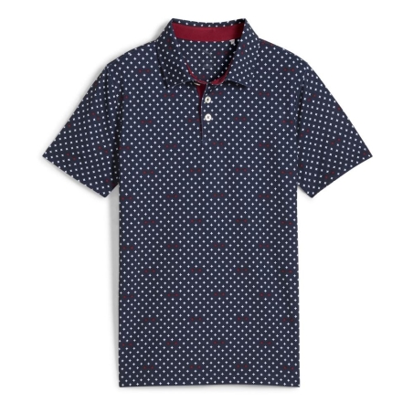 Polo de Golf Marine Garçon Puma Boys Mattr Burgh