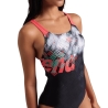 Maillot de bain Noir Fille Arena Splash Point