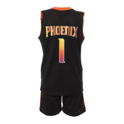 Phenix Ensemble de basket Noir Enfant Sport Zone
