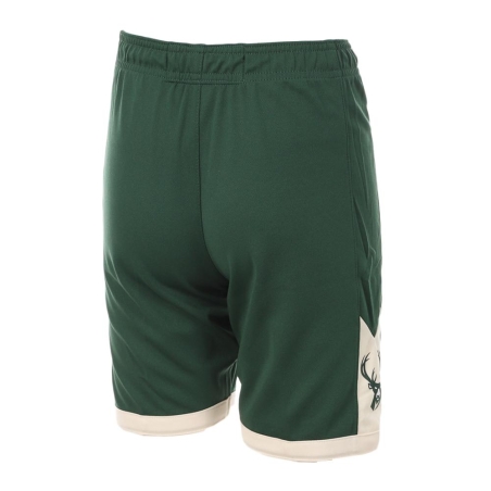 Short de Basketball Vert/Beige Garçon NBA MILWAUKEE BUCKS