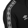 Veste Zippé Noir Garçon Umbro Diam 647770