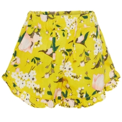Short Jaune Fille Name it Kam