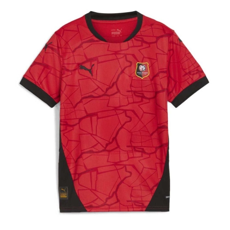 Stade Rennais Maillot Réplica Domicile Rouge Junior Puma 2024/2025