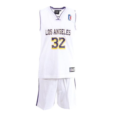Los Angeles Ensemble de basket Noir/Orange Enfant Sport Zone