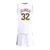 Los Angeles Ensemble de basket Noir/Orange Enfant Sport Zone