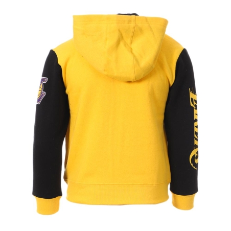 Sweat Zippé Jaune/Violet Garçon NBA Los Angeles Lakers
