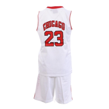Chicago Bulls Ensemble de basket Blanc Enfant Sport Zone