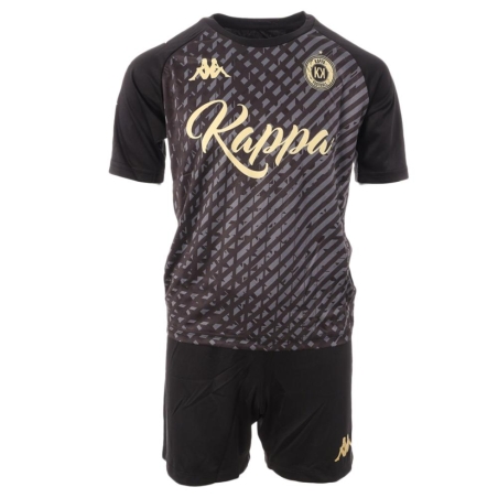 Ensemble de Football Noir Garçon Kappa Marcelo