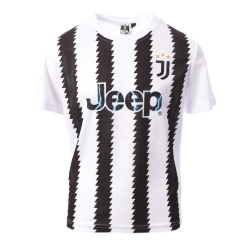 Juventus Maillot de foot Garçon Noir/Blanc Replica