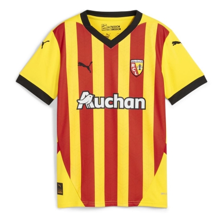 RC Lens Maillot Réplica Domicile Junior Puma 24/25