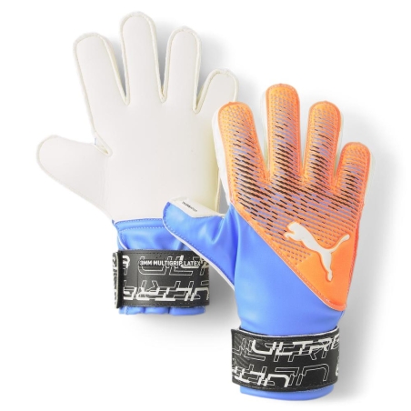 Gants de foot Bleu/Orange Enfant Puma Ultra Protect 3
