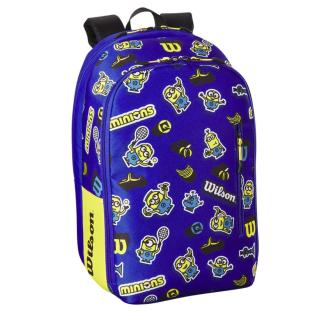 Sac de Tennis Bleu/Jaune Garçon Wilson Minions 3