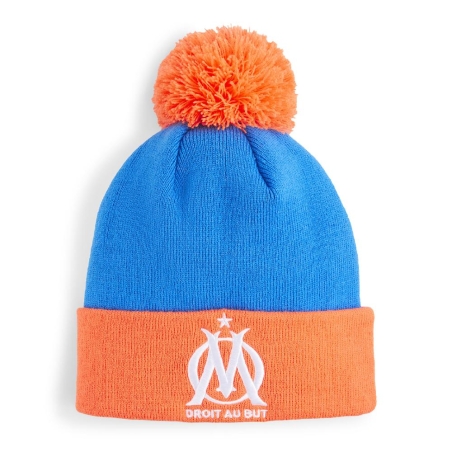 OM Bonnet à Pompon Junior Bleu/Orange Puma 025663-03