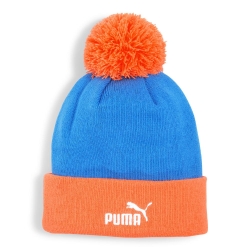 OM Bonnet à Pompon Junior Bleu/Orange Puma 025663-03