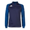 Sweat D'entrainement 1/2 zip Marine Homme Kappa Trieste