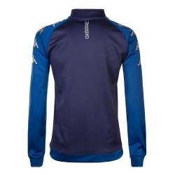 Sweat D'entrainement 1/2 zip Marine Homme Kappa Trieste