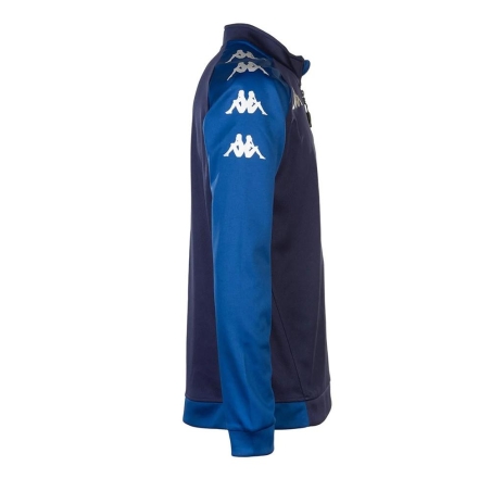Sweat D'entrainement 1/2 zip Marine Homme Kappa Trieste