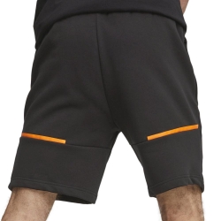 OM Short Noir/Orange Homme foot Puma 2023/2024