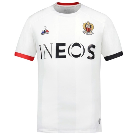 OGC Nice Maillot Authentique Extérieur Homme Le Coq Sportif 23/24