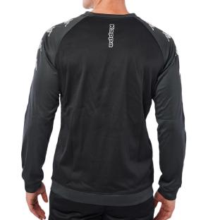 Sweat Training Noir Homme Kappa Parme