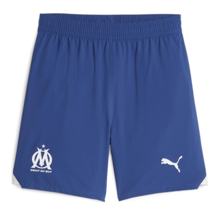 OM Short de Foot Bleu Homme Puma 2023/24