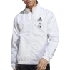 Real Madrid Veste Blanche/Noire Homme Adidas Anthem