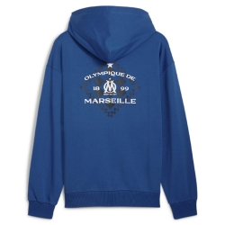 OM Sweat Bleu Foncé Homme Puma Om Culture+