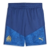 OM Short de Foot Bleu Homme Puma Training 2023/24