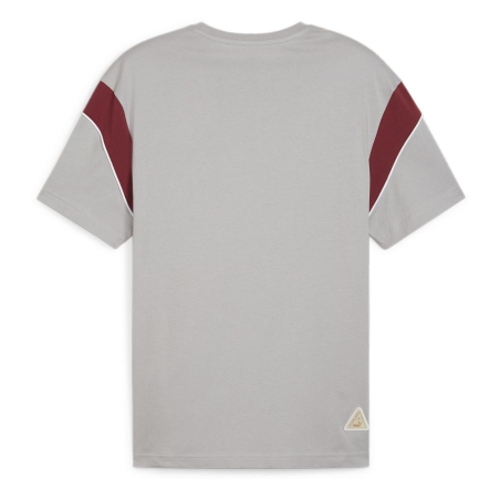 AC Milan T-shirt Gris/Bordeaux Homme Puma Ftblarchive