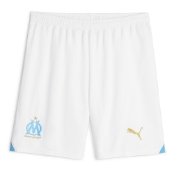 OM Short Blanc Homme Puma 23/24