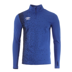 Sweat 1/2 Zip Bleu Homme Umbro 570330