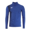 Sweat 1/2 Zip Bleu Homme Umbro 570330