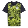 Manchester City Maillot Pré-Match Noir/Jaune Homme Puma
