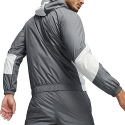 OM Veste De foot Gris/Blanc Homme Puma 2023/24