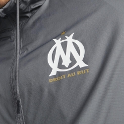 OM Veste De foot Gris/Blanc Homme Puma 2023/24
