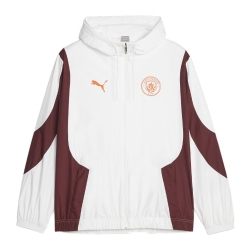 Manchester City Veste de foot Blanche Homme Puma 2023/24