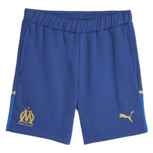 OM Short Bleu/Doré Homme foot Puma 2023/2024