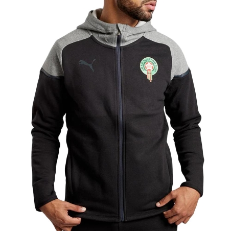 Maroc Veste Noire Homme Puma 2023/2024